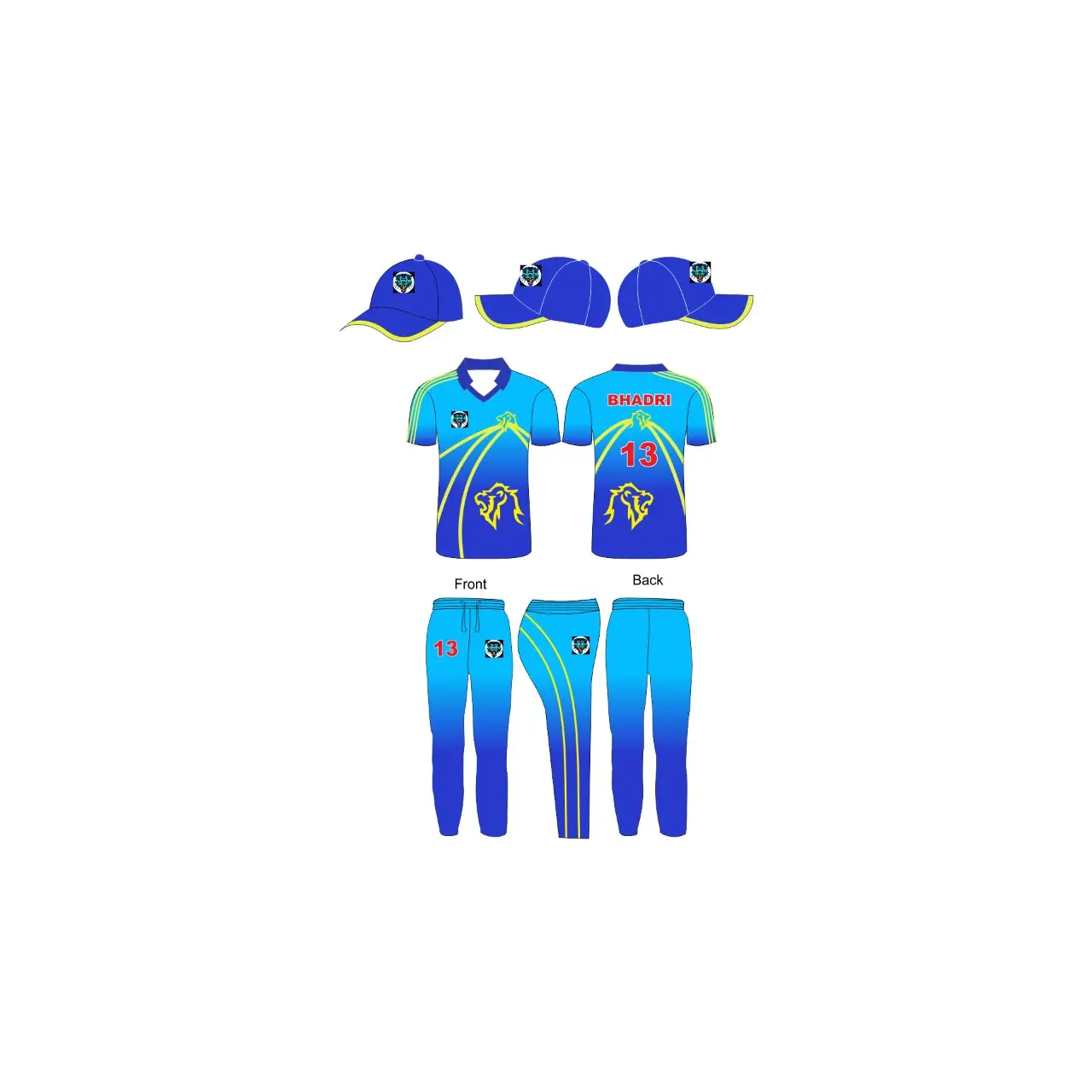 cricket team logos without names