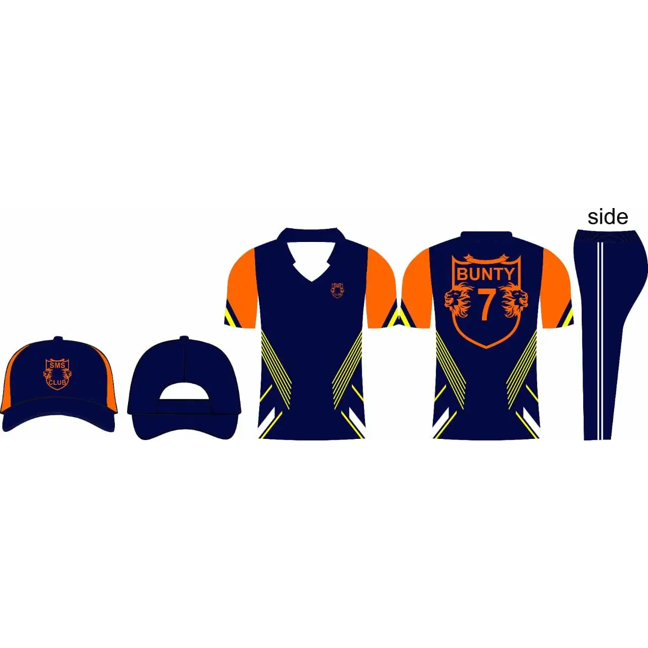 Cricket uniform custom made DM3PC 2 3 Piece Set - Cricket Best Buy