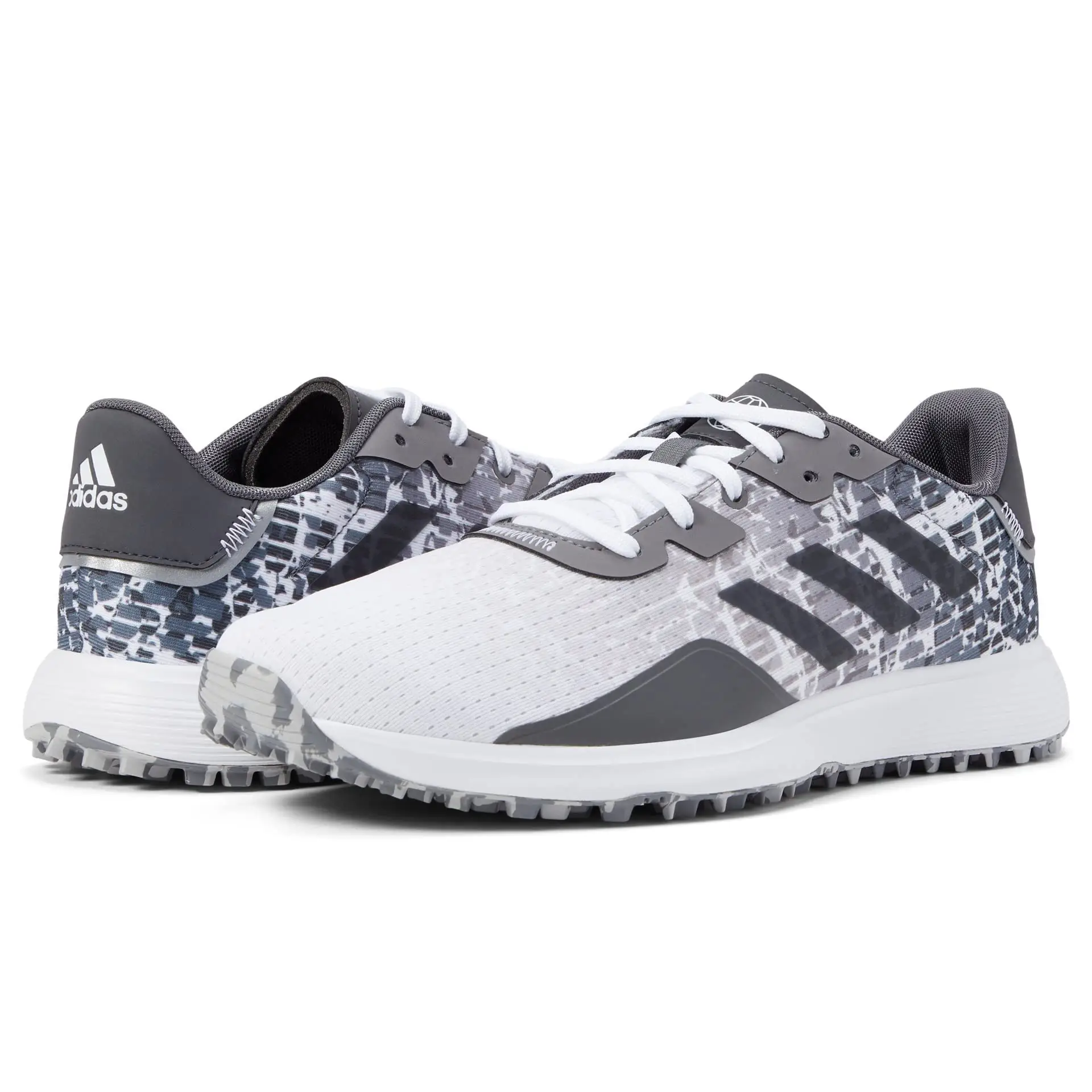 adidas Men’s S2G Golf Shoes Footwear White/Footwear White/Tech Indigo 9 - FOOTWEAR - RUBBER SOLE