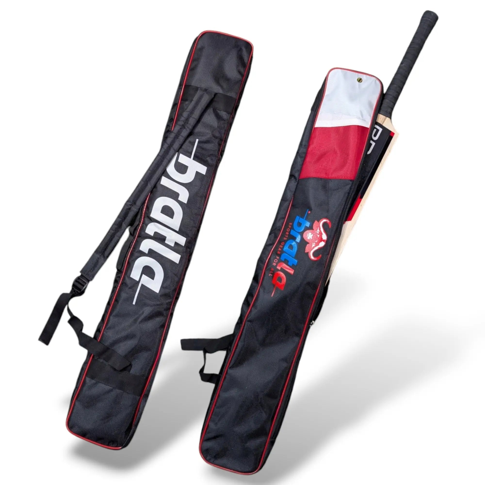 CBB Pro 100 Cricket Bat Cover Bag Full Length All-in-One Padded Shoulder Strap - BAG - BAT COVER