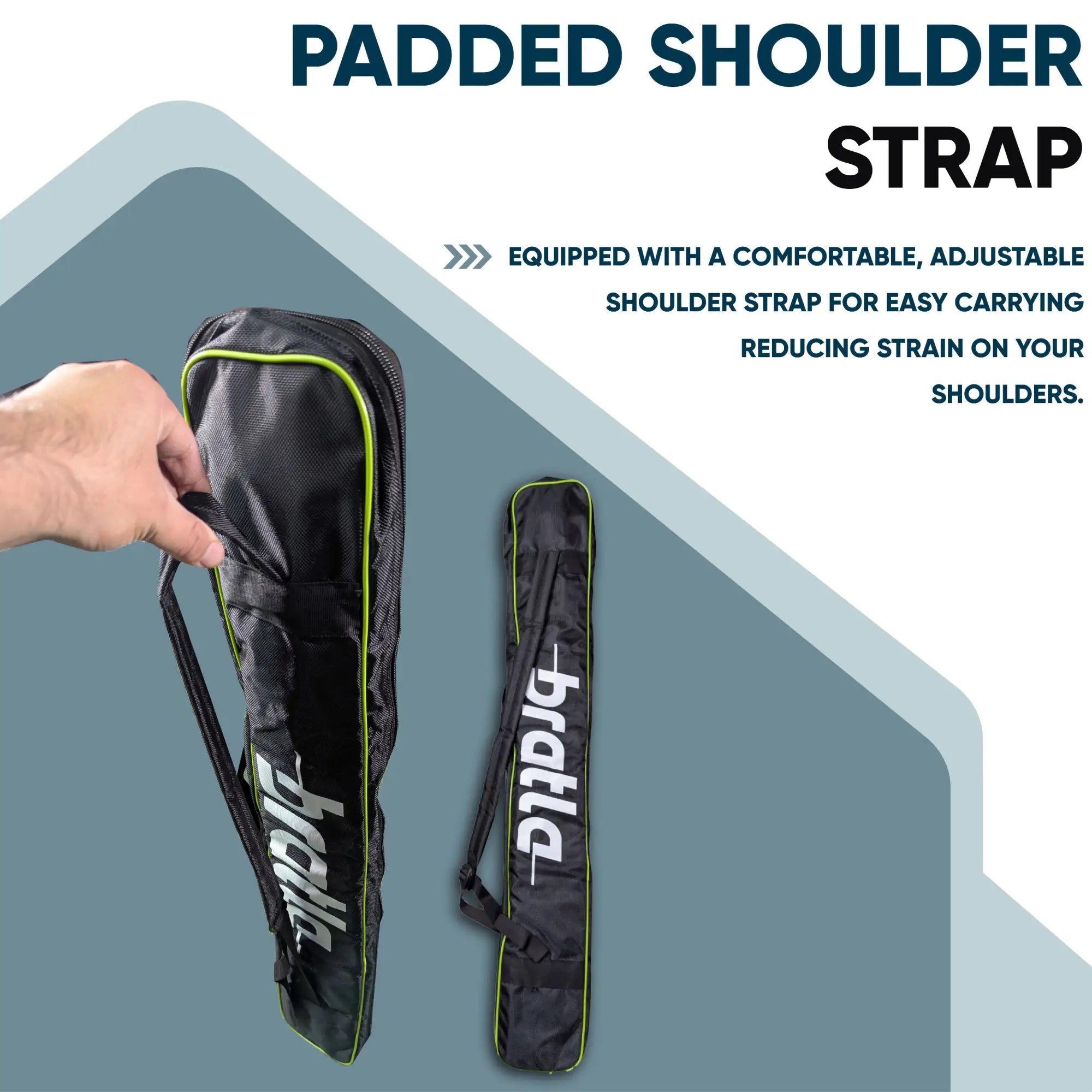 CBB Pro 200 Cricket Bat Cover Bag Full Length All-in-One Padded Shoulder Strap - BAG - BAT COVER