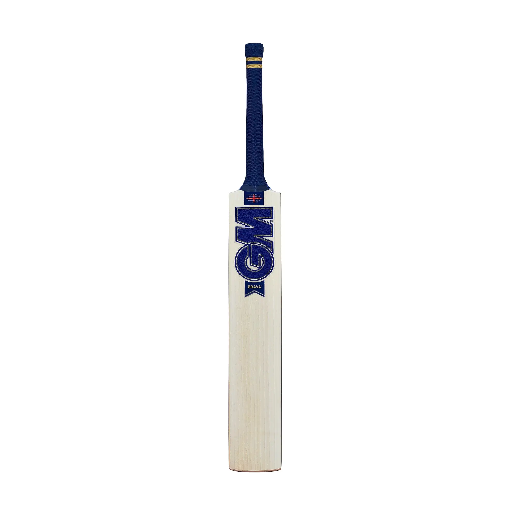 GM Brava 606 English Willow Cricket Bat Men’s Size - Short Handle (Includes Extra GM bat Grip) - 2023 Edition