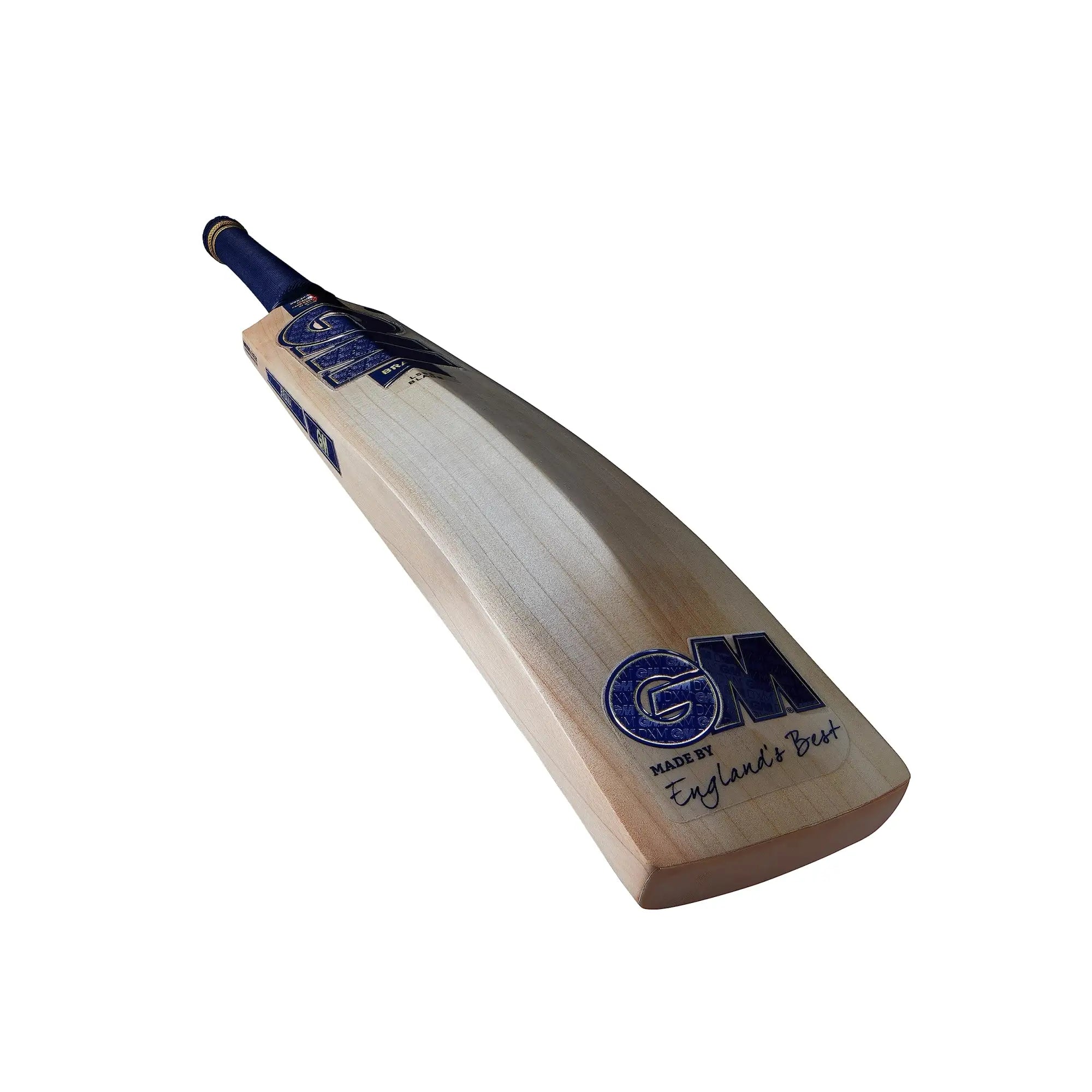 GM Brava 606 English Willow Cricket Bat Men’s Size - Short Handle (Includes Extra GM bat Grip) - 2023 Edition