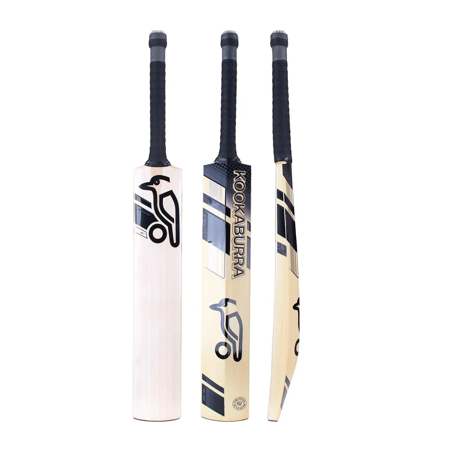 KOOKABURRA Stealth 5.1 English Willow 2024 Cricket Bat (Harrow) (Beige)