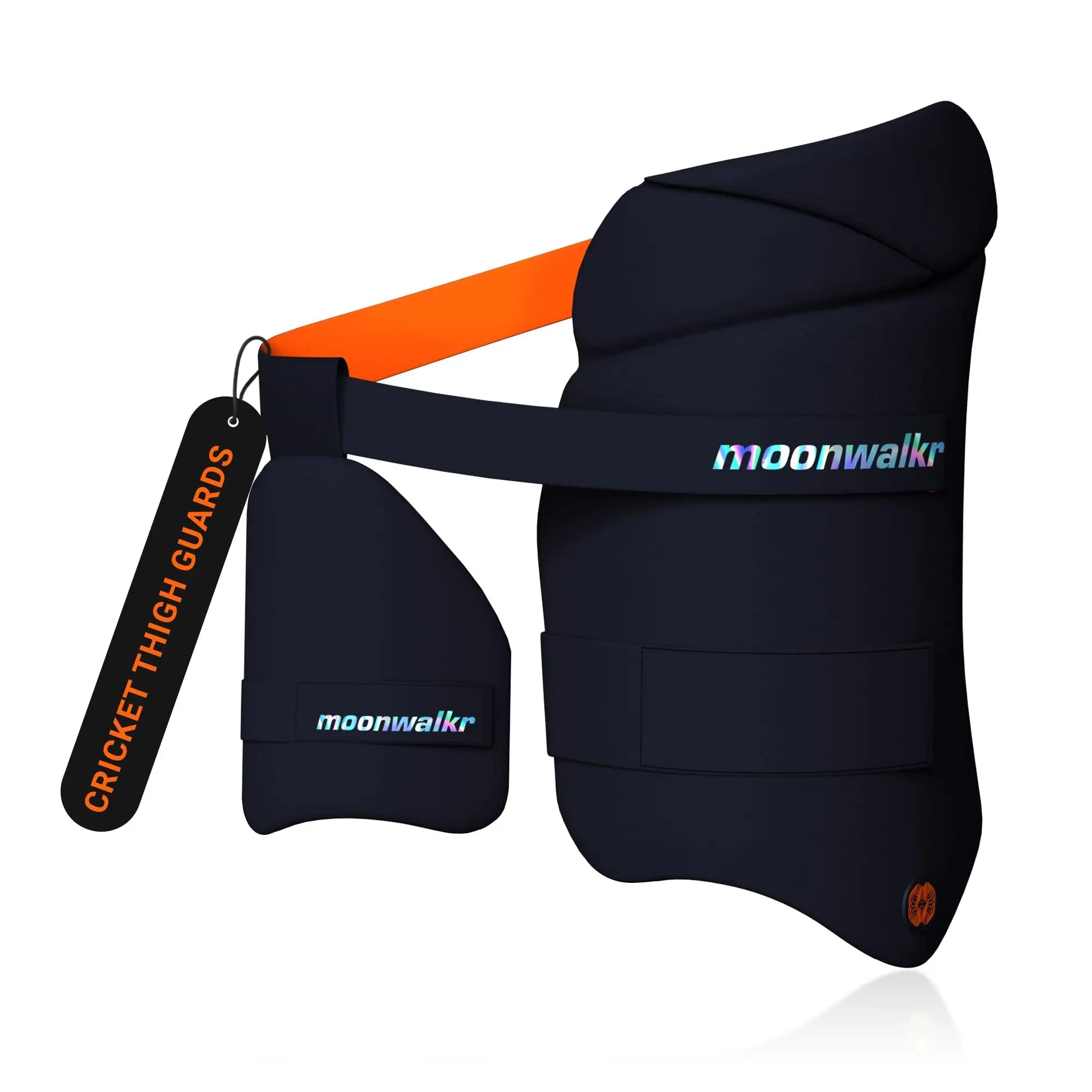 moonwalkr Cricket Thigh Guards 2.0 Lightweight Cricket Guard & Equipment Unisex Thigh Pads for Batter’s Height (5’4’’- 5’8’’) Safeguarding