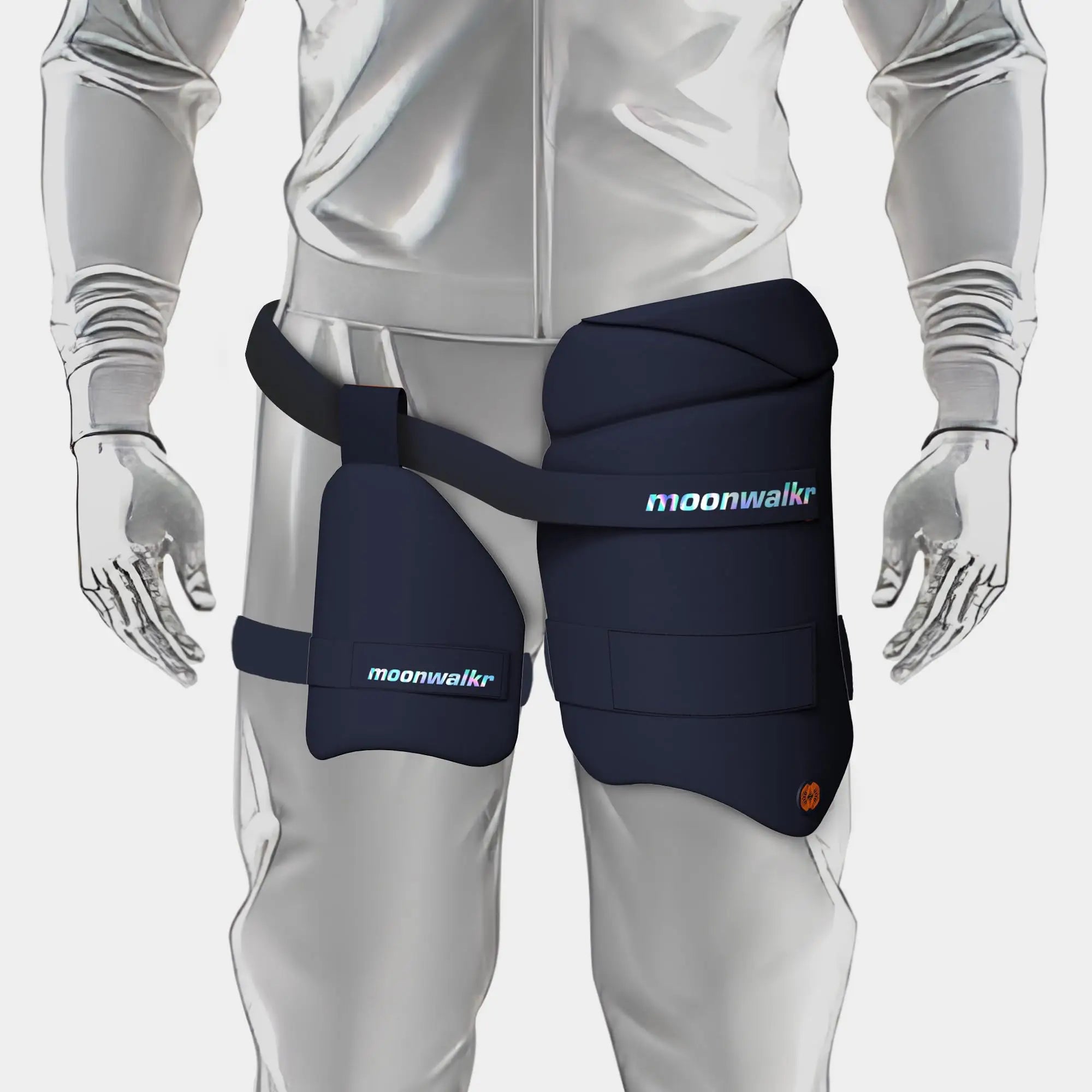 moonwalkr Cricket Thigh Guards 2.0 Lightweight Cricket Guard & Equipment Unisex Thigh Pads for Batter’s Height (5’4’’- 5’8’’) Safeguarding