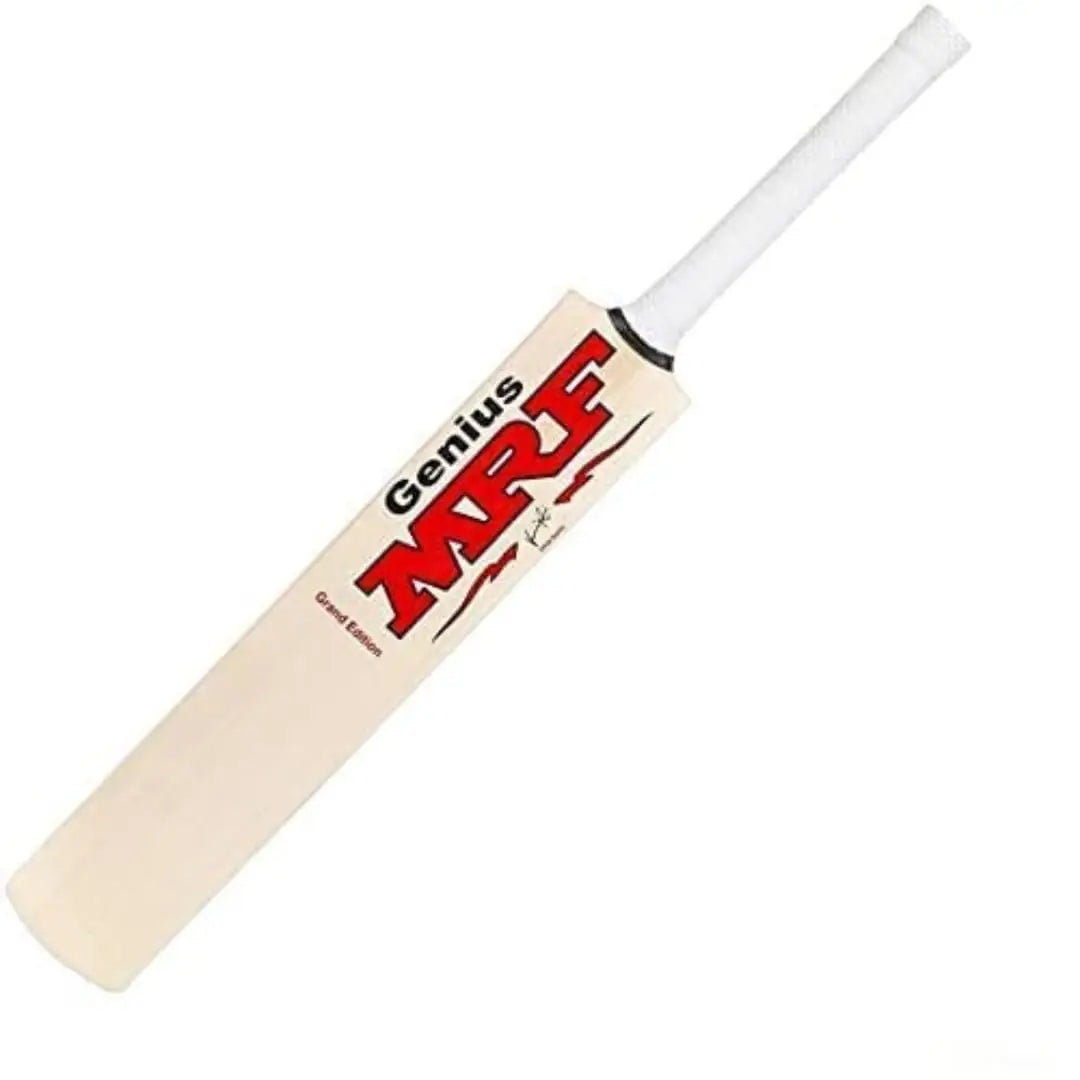 MRF Grand Edition Virat Kholi Cricket Bat Red Short Handle Full Size with Bat Cover