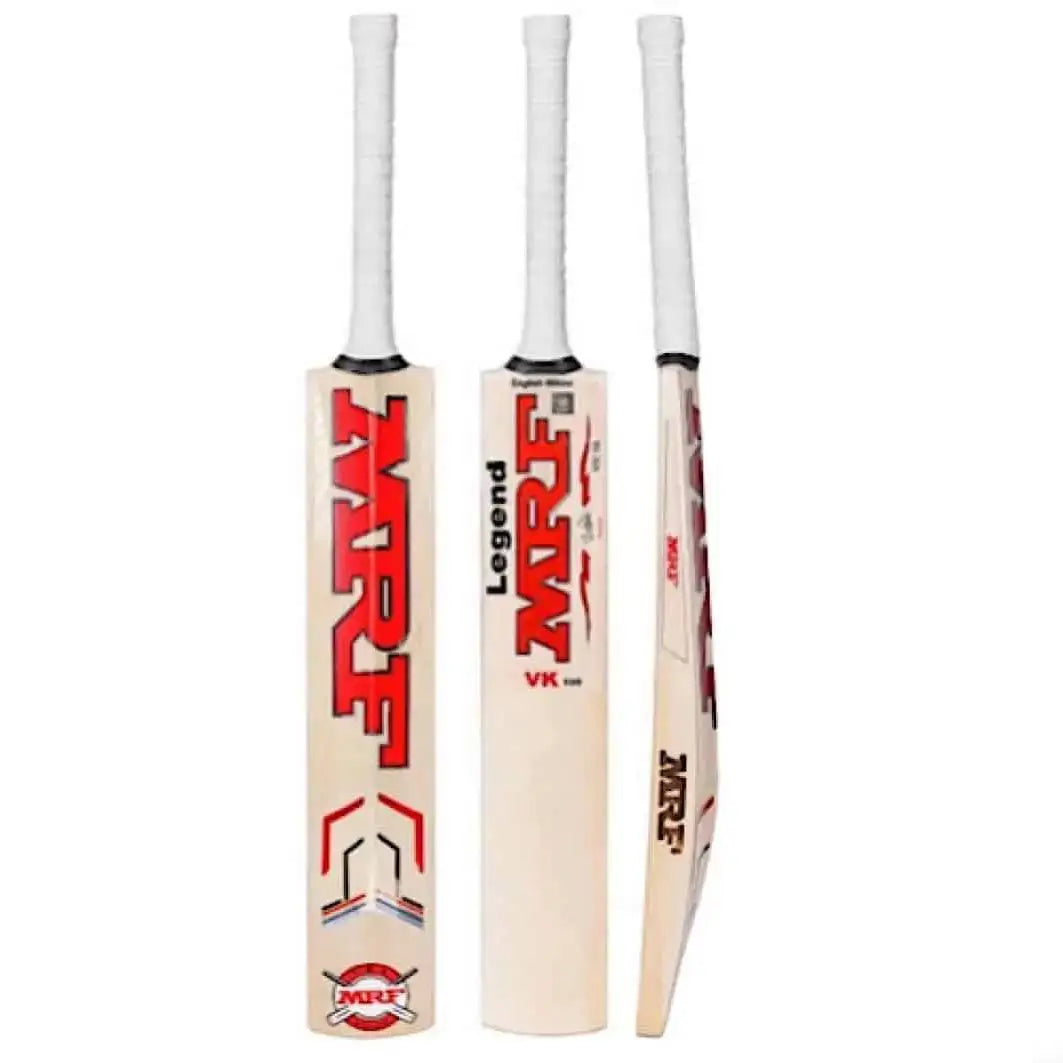 MRF Legend VK 18 2.0 Cricket Bat English Willow - Short Handle (Standard Adult Size Bat) - BATS - MENS ENGLISH WILLOW