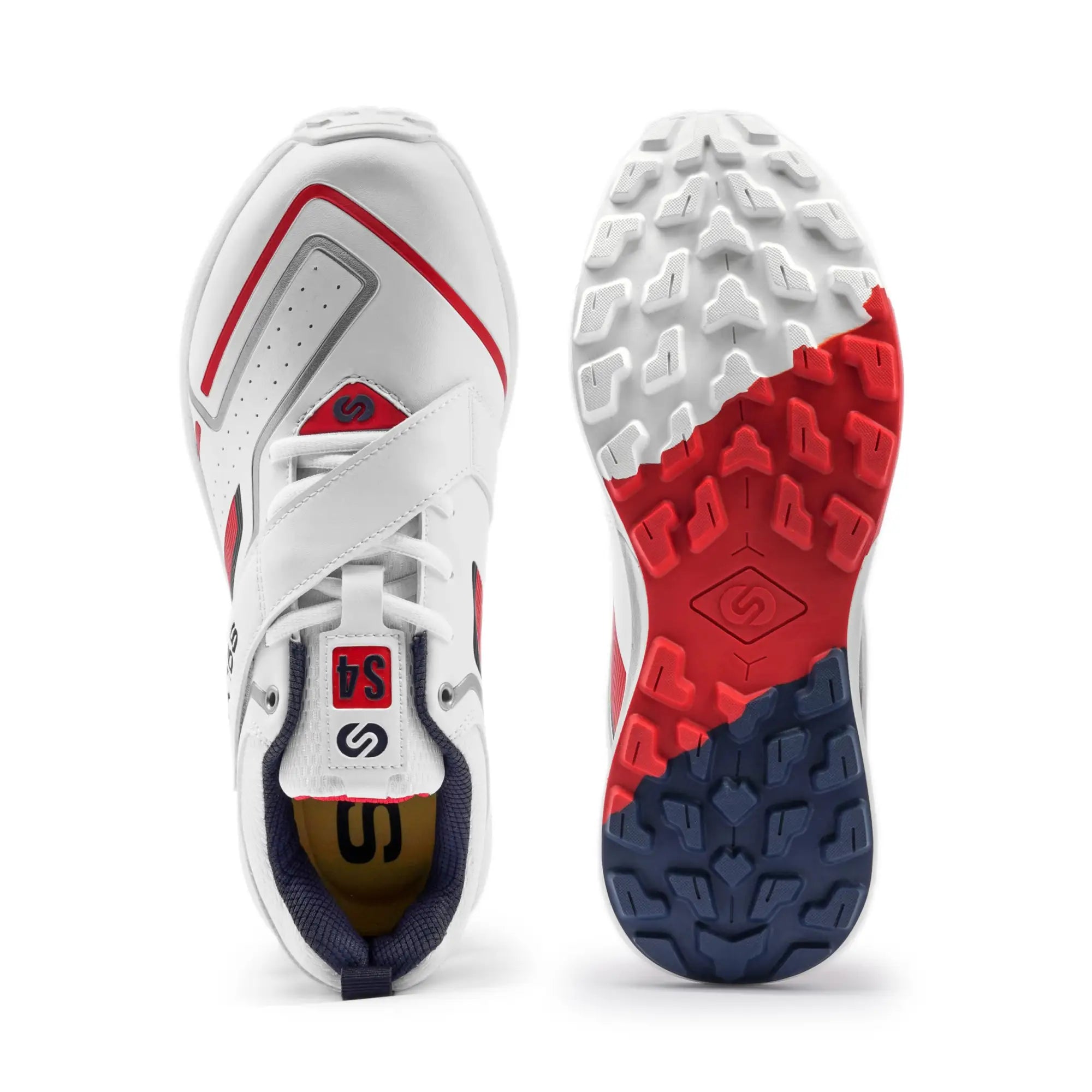 S4 Advance Cricket Shoes - Men’s Rubber Spikes for All-Round Performance (2024 Edition) - FOOTWEAR - RUBBER SOLE