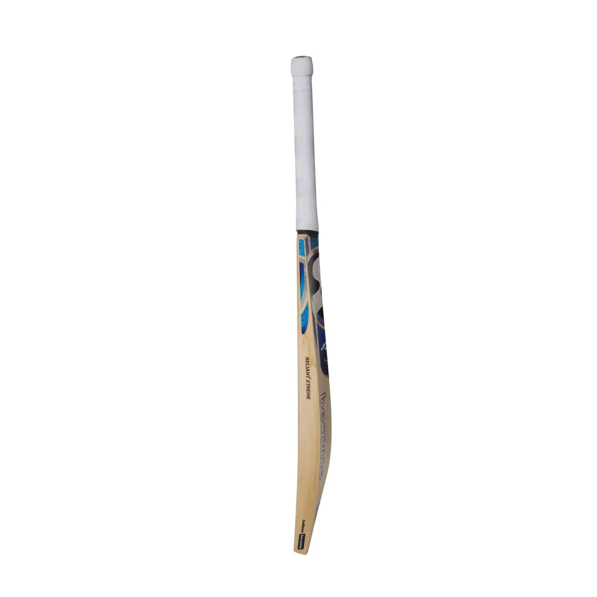 SG Reliant Xtreme Grade 5 English willow hard pressed & traditionally shaped for superb stroke Cricket Bat (Leather Ball) - Short Handle - 