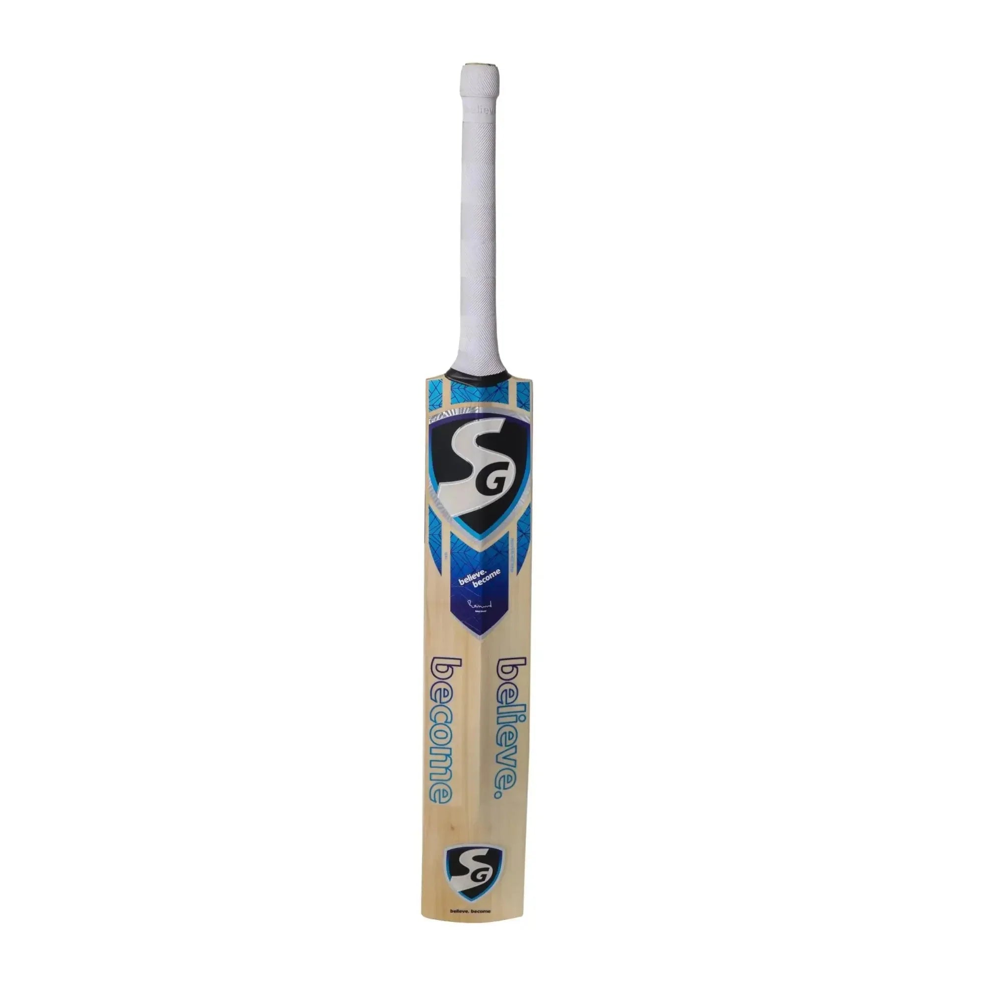 SG Reliant Xtreme Grade 5 English willow hard pressed & traditionally shaped for superb stroke Cricket Bat (Leather Ball) - Short Handle - 