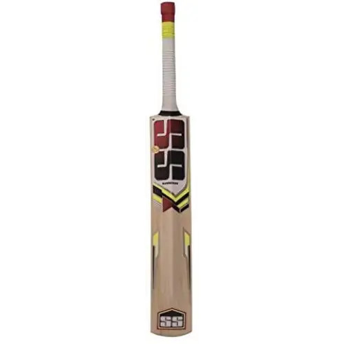 Skihi Ss Kashmir Willow Leather Ball Cricket Bat Exclusive Cricket Bat For Adult Full Size With Full Protection Cover (Sangakara)