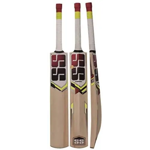 Skihi Ss Kashmir Willow Leather Ball Cricket Bat Exclusive Cricket Bat For Adult Full Size With Full Protection Cover (Sangakara)