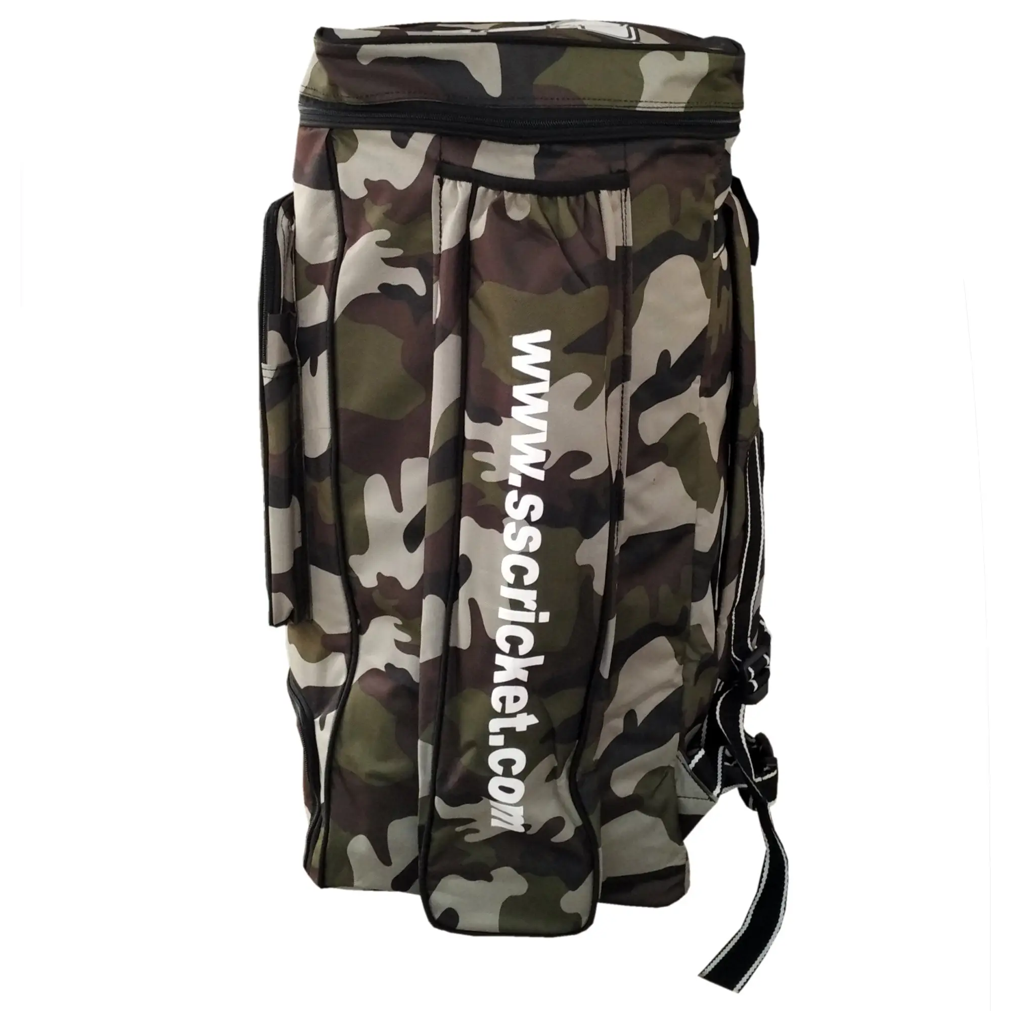 SS Camo Duffle Cricket Kit Bag - Green Color - BAG - PERSONAL