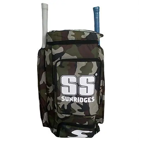 SS Camo Duffle Cricket Kit Bag - Green Color - BAG - PERSONAL