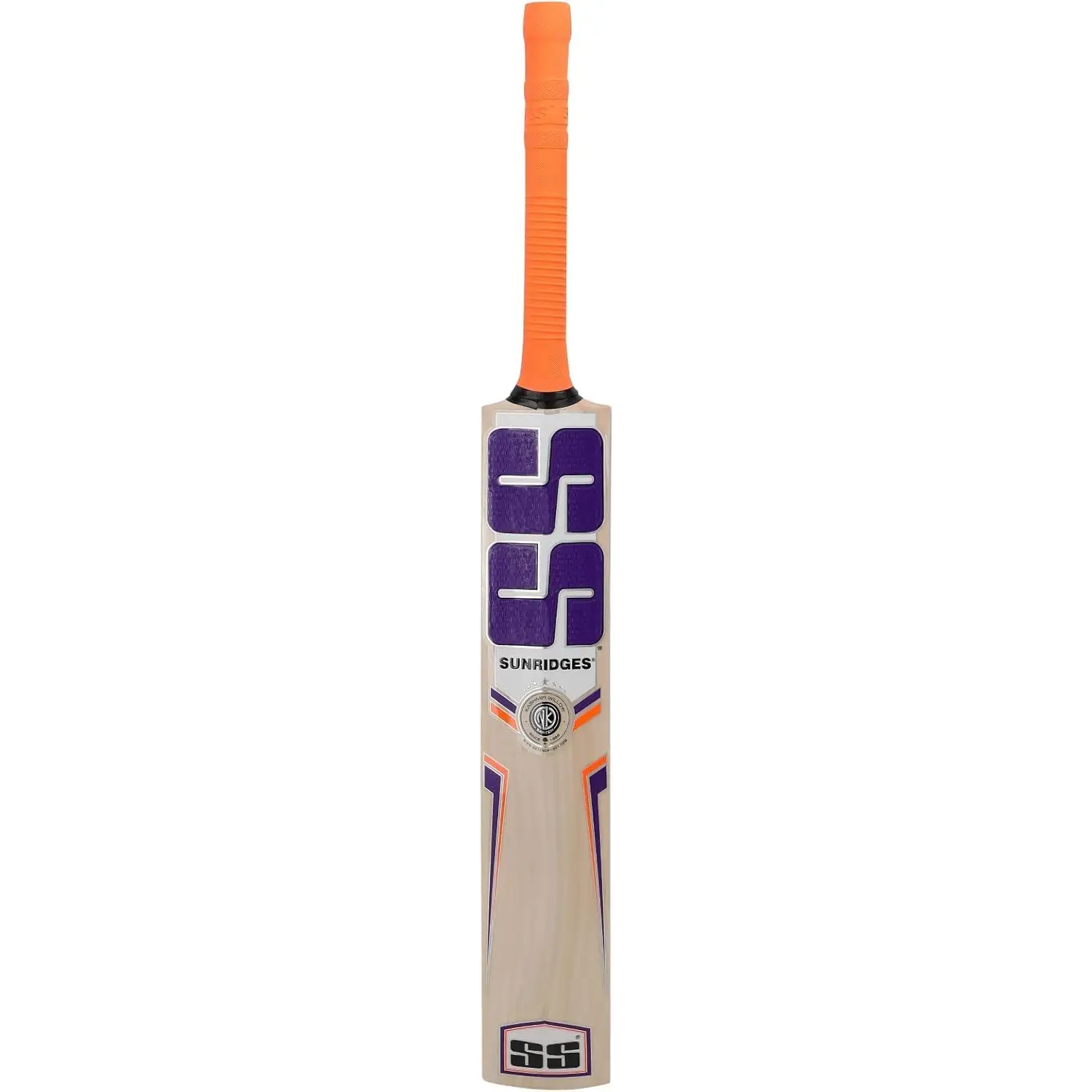 SS Kashmir Willow Leather Ball Cricket Bat Exclusive Cricket Bat for Adult Full Size with Full Protection Cover (Cannon)