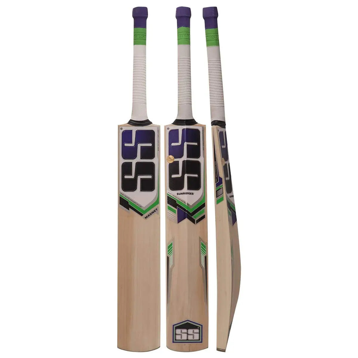 SS Kashmir Willow Leather Ball Cricket Bat Exclusive Cricket Bat for Adult Full Size with Full Protection Cover (Magnet)