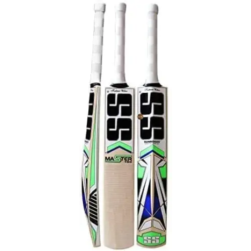 SS Kashmir Willow Leather Ball Cricket Bat Exclusive Cricket Bat for Adult Full Size with Full Protection Cover (Master 100)