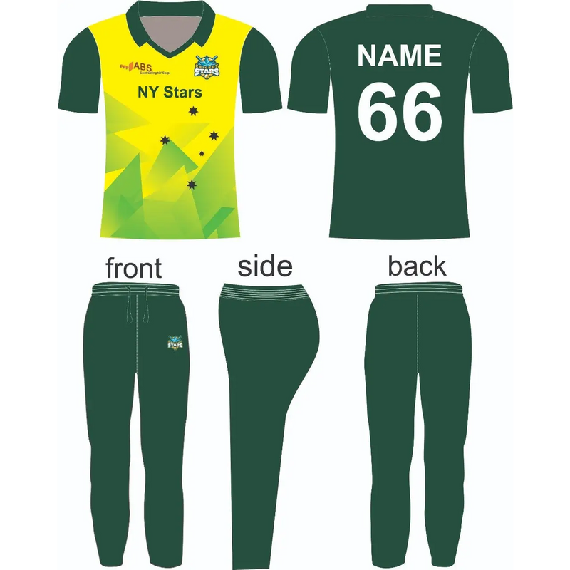 Custom Women's Softball Uniforms, Sample Design C