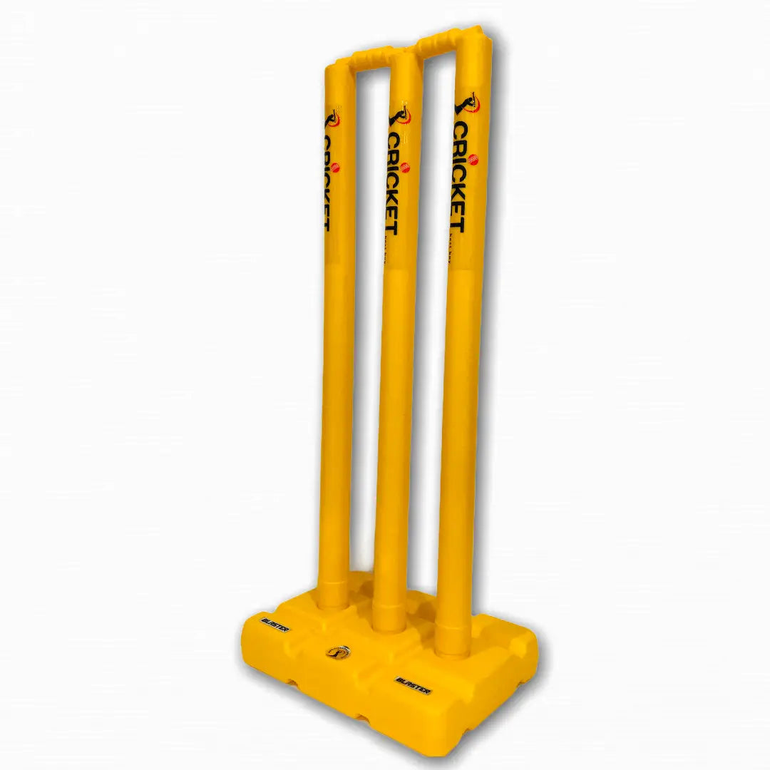 Cricket Plastic Set Yellow Blaster Beach Set Bat Balls Stumps and Bag - BATS - CRICKET SETS