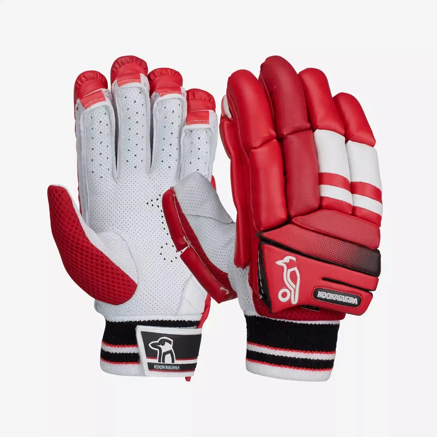 Kookaburra 2.1 T20 Red Cricket Batting Gloves - Adult RH - GLOVE - BATTING