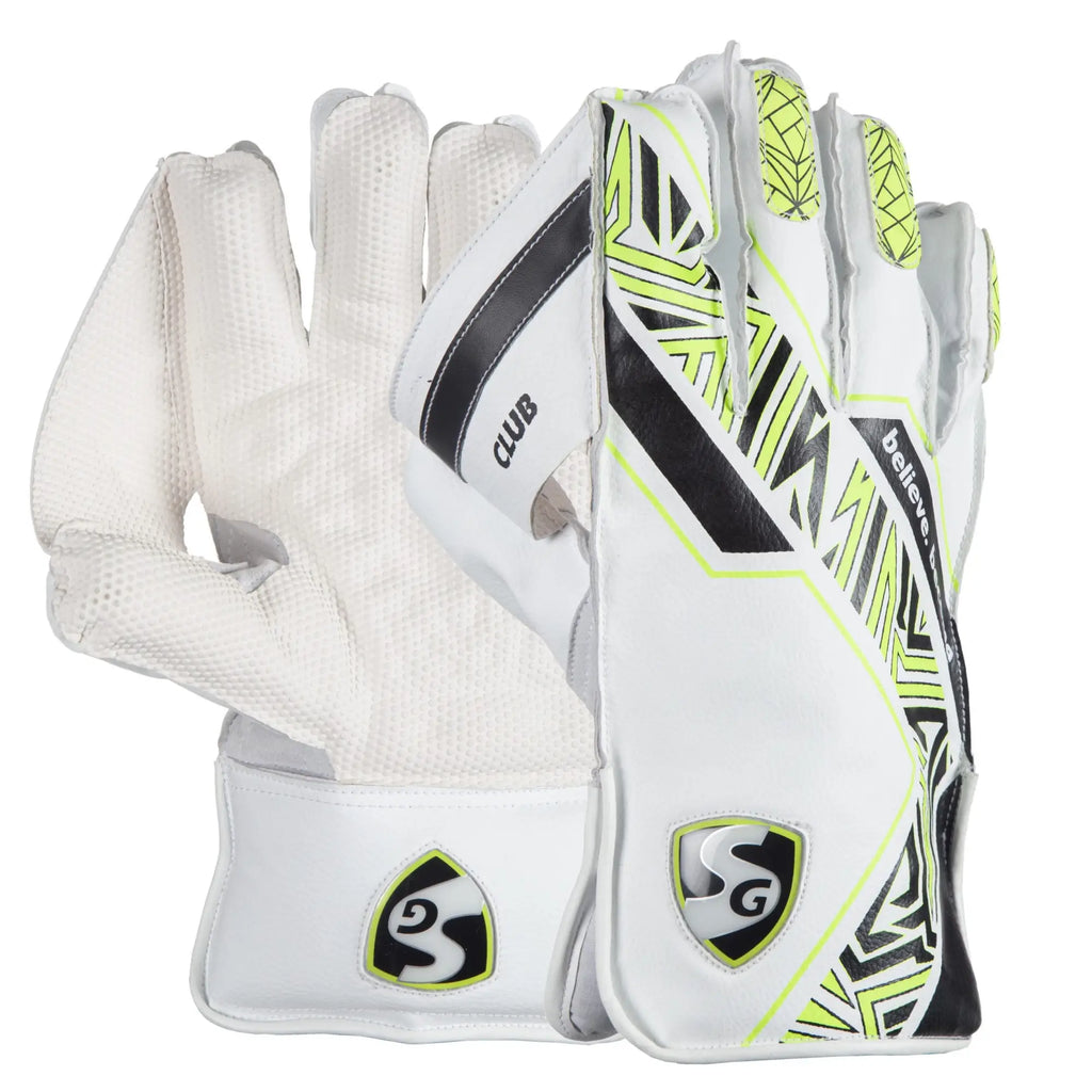 SG Club Cricket Wicket Keeper Gloves - Cricket Best Buy